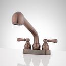 Two Handle Lever Service Faucet in Oil Rubbed Bronze