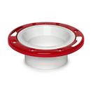 Oatey&reg; White 3 x 4 in. PVC Closet Flange with Ring 