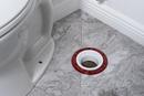 Oatey&reg; White 3 x 4 in. PVC Closet Flange with Ring 