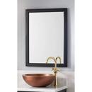Signature Hardware Midnight Navy Blue 24 in. Mahogany Vanity Mirror 