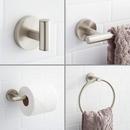 Signature Hardware Brushed Nickel Bathroom Accessory Set 