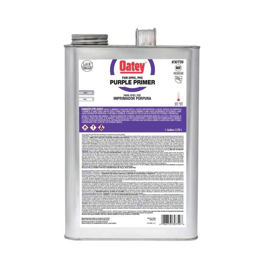 Oatey&reg; Purple PVC Purple Primer 