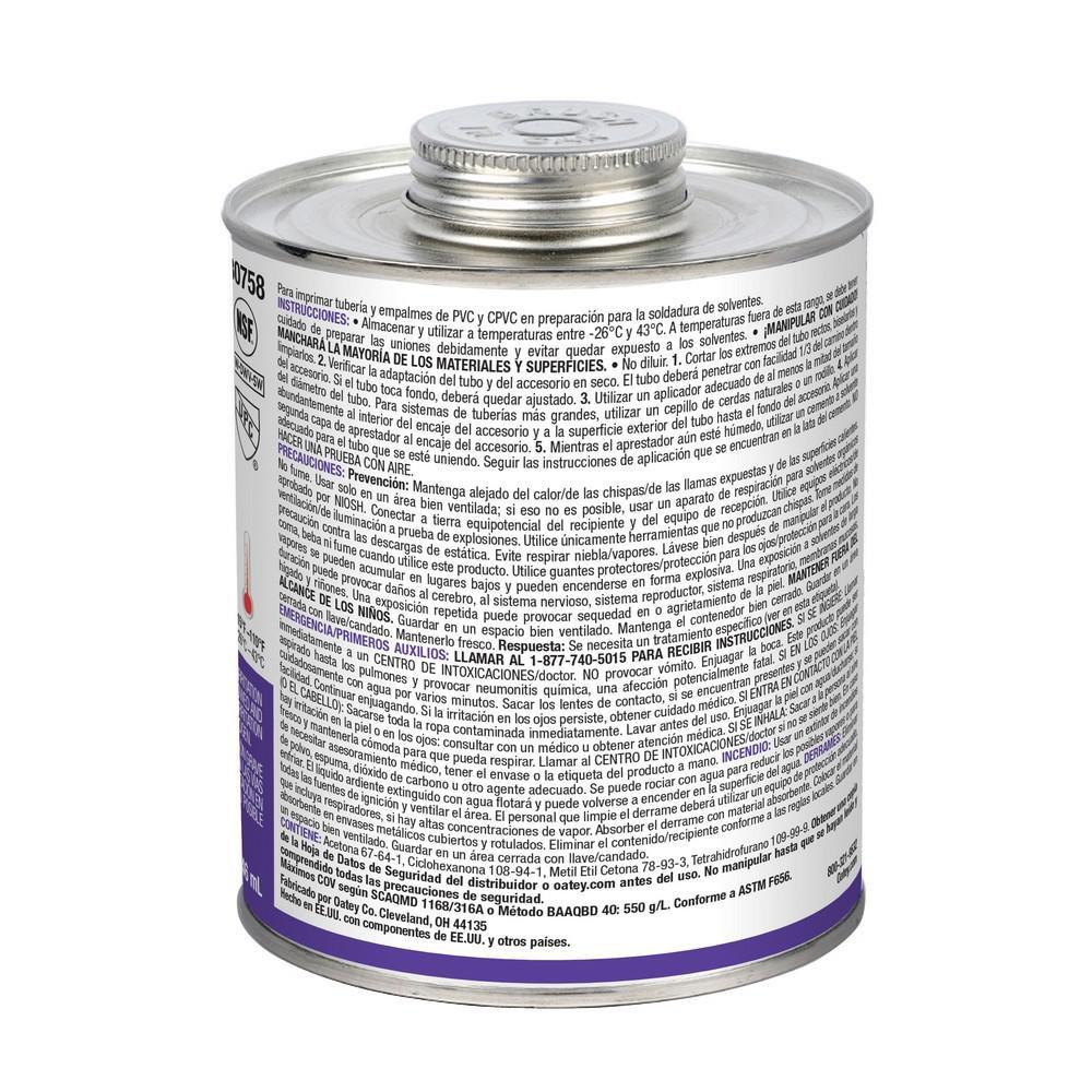 Oatey® Purple PVC Purple Primer 