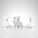 Signature Hardware Chrome Two Handle Widespread Bathroom Sink Faucet 