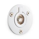 Small Round Recessed Ring Pull in Brushed Nickel
