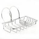 Signature Hardware Chrome Tub Caddy 