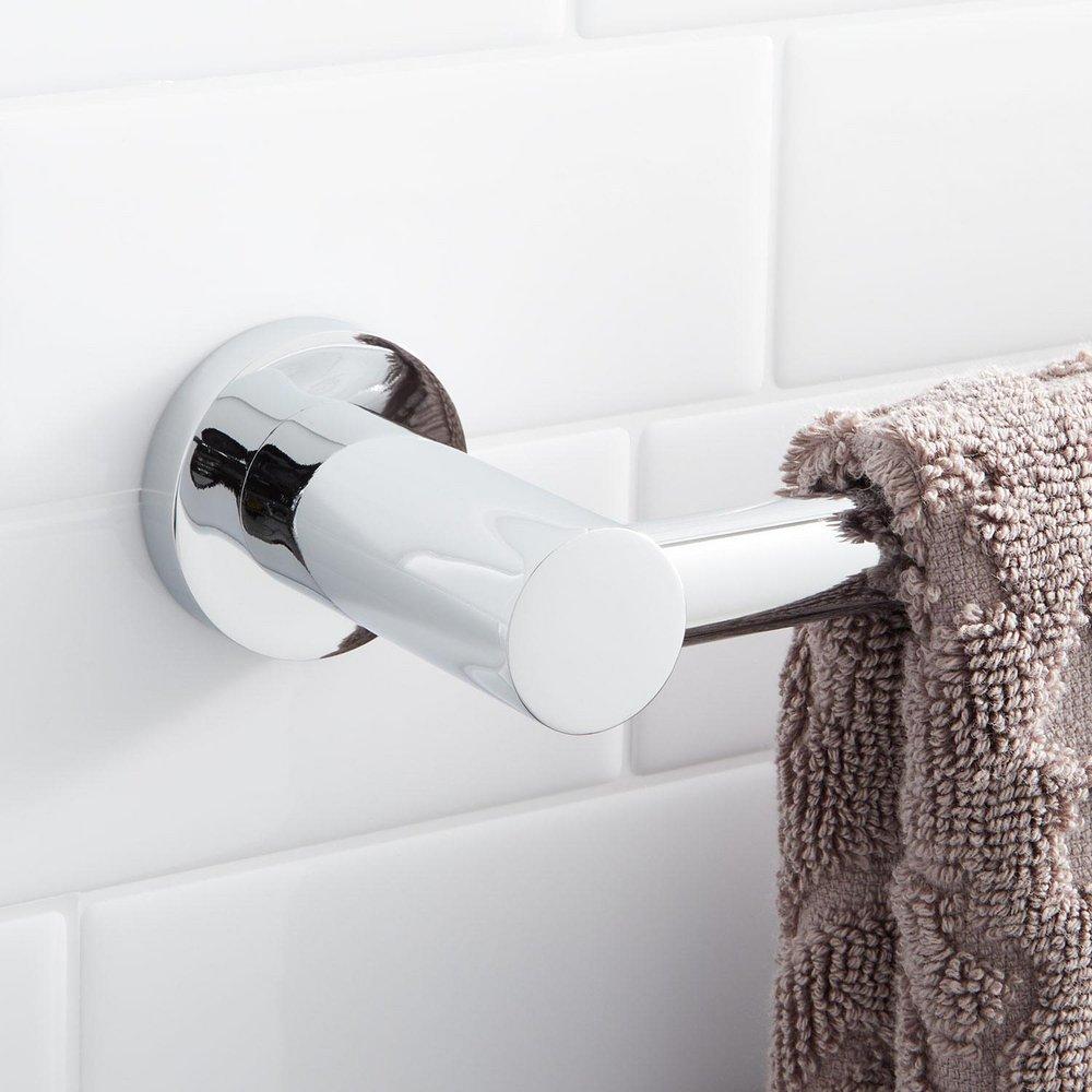 Signature Hardware Polished Chrome 24 in. Towel Bar 