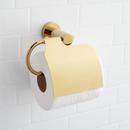 Wall Toilet Tissue Holder in Polished Brass