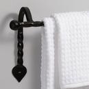 27-1/8 in. Towel Bar in Matte Black Powder Coat