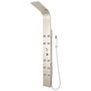 Two Handle Single Function Shower System in Stainless Steel