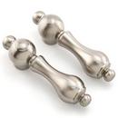 Signature Hardware Brushed Nickel 3-3/8 in. Brass Handle 