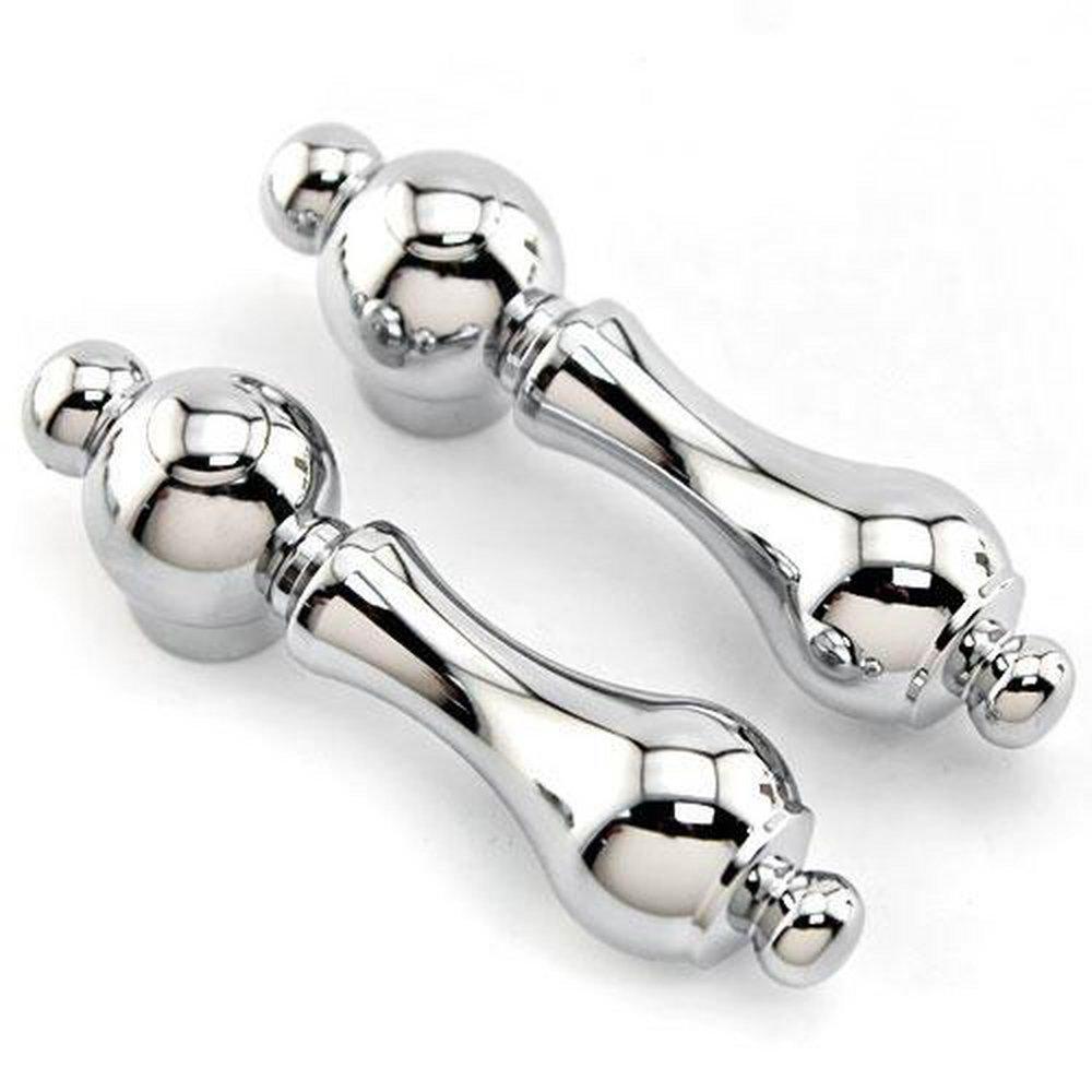 Signature Hardware Chrome 3-3/8 in. Brass Handle 