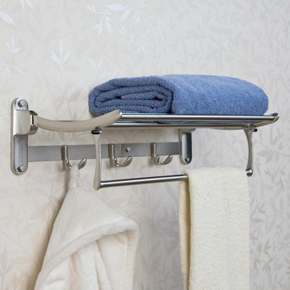 Signature Hardware Brushed Nickel 19-3/4 in. Towel Bar in Brushed Nickel 