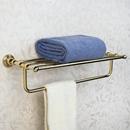 24 in. Towel Holder in Polished Brass