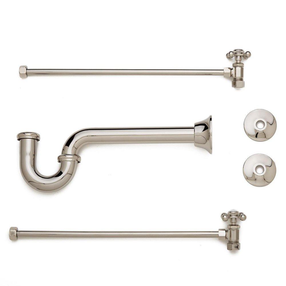 Signature Hardware Polished Nickel Bathroom Trim Kit 