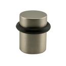 Signature Hardware Brushed Nickel 1-1/2 in. Brass Floor Mounted Door Stop 