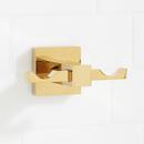Signature Hardware Polished Brass Double Robe Hook 