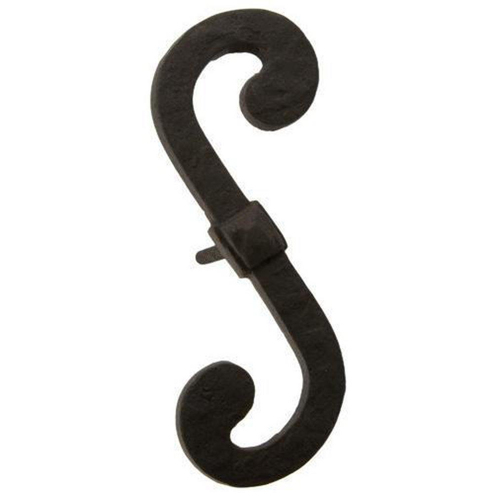 Signature Hardware HAND FORGED IRON S SHUTTER DOGS - S 