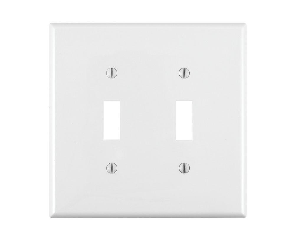 White 2G TOG DEV SWCH WALL PLT MDWY 25/PK 