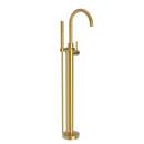 Newport Brass Satin Gold - PVD Single Handle Lever Floor Mount Filler 
