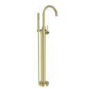 Newport Brass Satin Brass - PVD Single Handle Lever Floor Mount Filler 