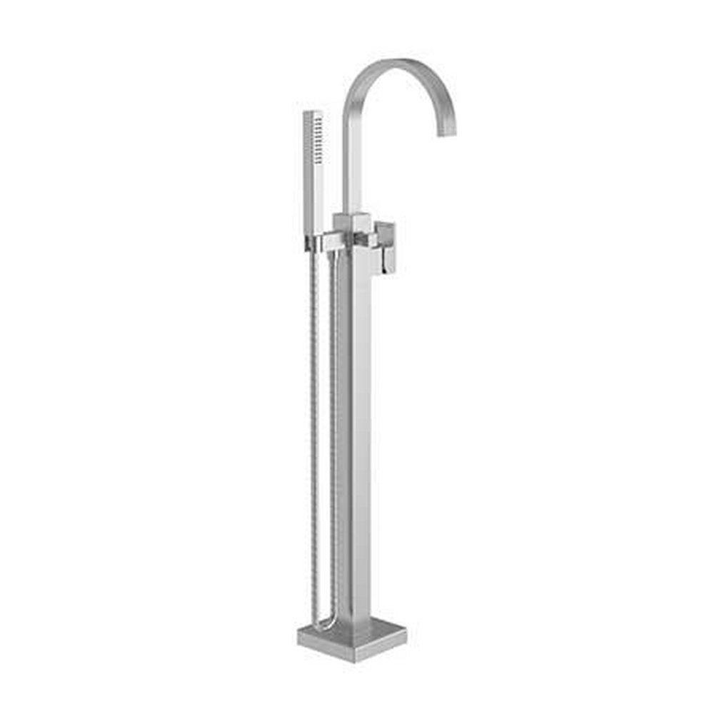 Newport Brass Stainless Steel - PVD Single Handle Lever Floor Mount Filler 