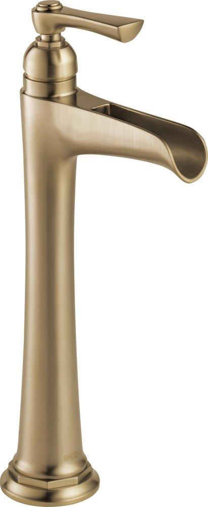 Brizo Luxe Gold Single Handle Vessel Filler Bathroom Sink Faucet Lever Handle 
