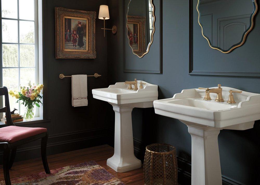 Brizo Luxe Gold 24 in. Towel Bar 