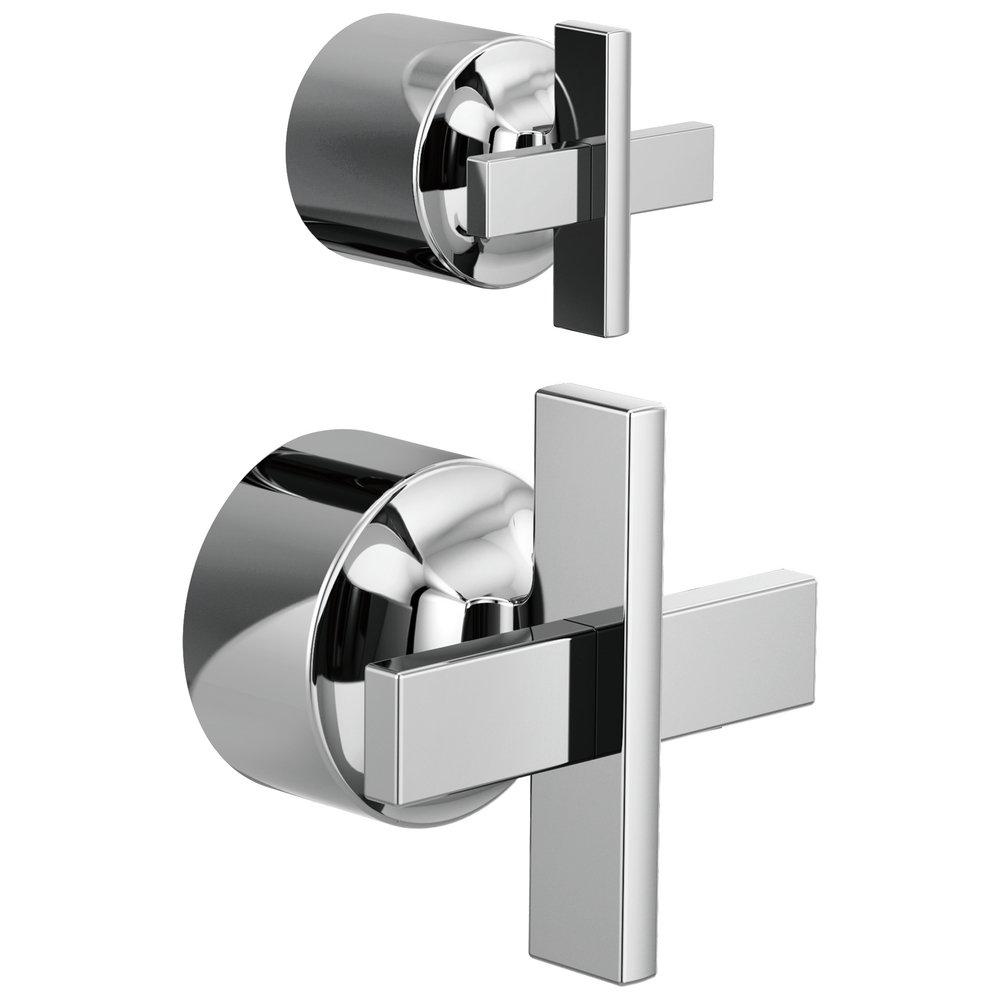 Brizo Chrome Single Handle Bathtub & Shower Faucet (Trim Only) 