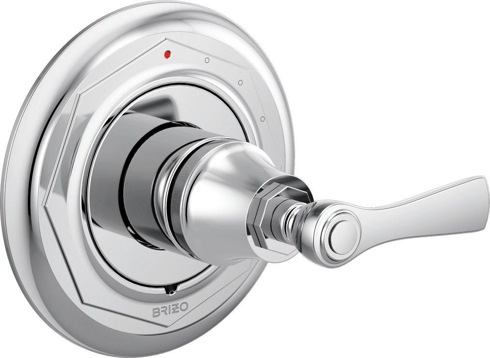 Brizo Chrome Single Handle Bathtub & Shower Faucet (Trim Only) 