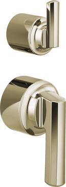 Pressure Balance Valve with Integrated Diverter Trim Lever Handle in Polished Nickel