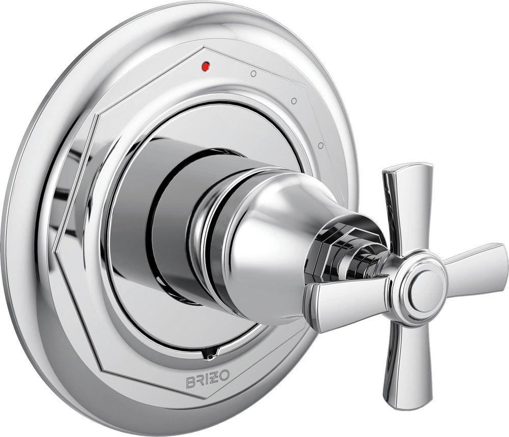 Brizo Chrome Single Handle Bathtub & Shower Faucet (Trim Only) 