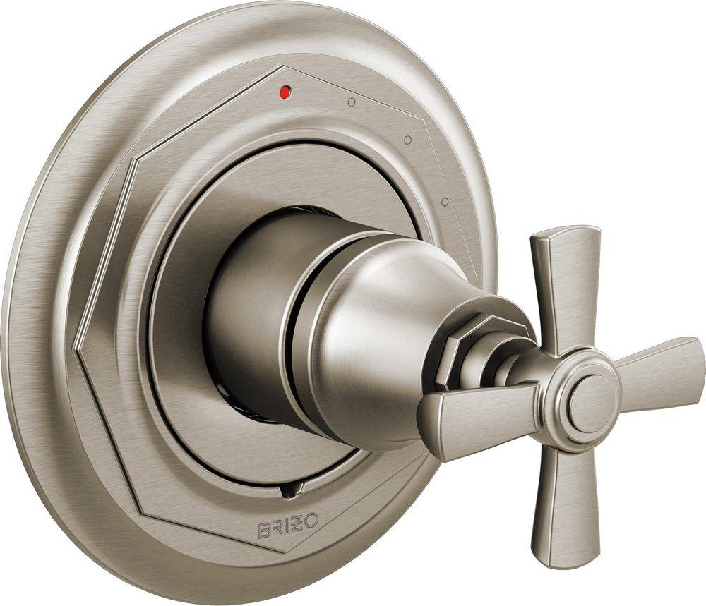 Brizo Luxe Nickel Single Handle Bathtub & Shower Faucet (Trim Only) 