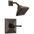 Single Handle Single Function Shower Faucet in Venetian Bronze