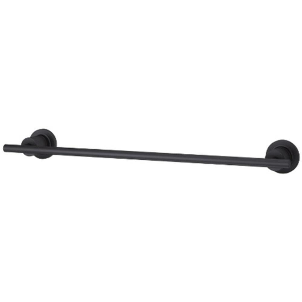 Pfister Matte Black 18 in. Towel Bar 