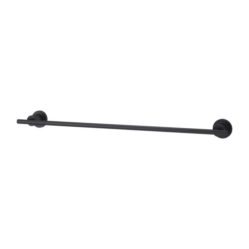 Pfister Matte Black 24 in. Towel Bar 