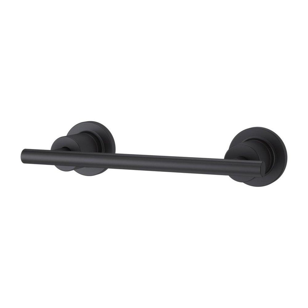 Pfister Matte Black Concealed Mount and Wall Mount Toilet Tissue Holder 