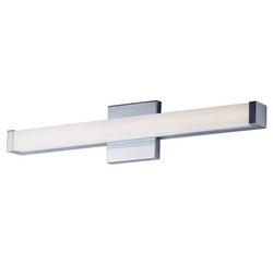 16W 1-Light Integrated LED Vanity Fixture in Polished Chrome