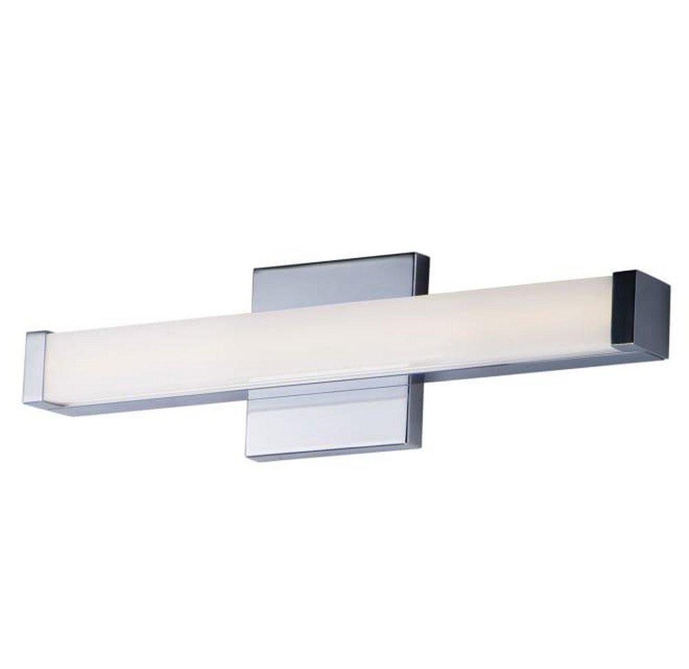 Maxim Lighting&reg; Polished Chrome 12W 1-Light Integrated LED Vanity Fixture 