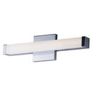Maxim Lighting&reg; Polished Chrome 12W 1-Light Integrated LED Vanity Fixture 