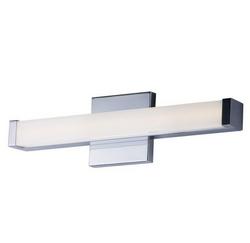 12W 1-Light Integrated LED Vanity Fixture in Polished Chrome