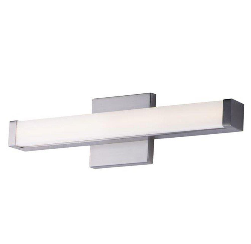 Maxim Lighting® Satin Nickel 12W 1-Light Integrated LED Vanity Fixture 