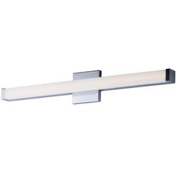 20W 1-Light Integrated LED Vanity Fixture in Polished Chrome