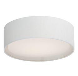 5-1/2 x 16 in. 6.5W 3-Light Integrated LED Flush Mount Ceiling Fixture in White
