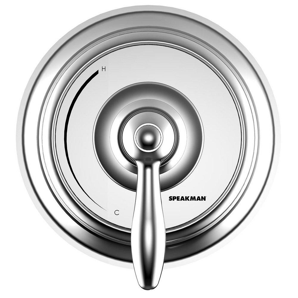 Speakman Polished Chrome Single Handle Bathtub & Shower Faucet (Trim Only) 