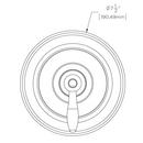 Speakman Polished Chrome Single Handle Bathtub & Shower Faucet (Trim Only) 