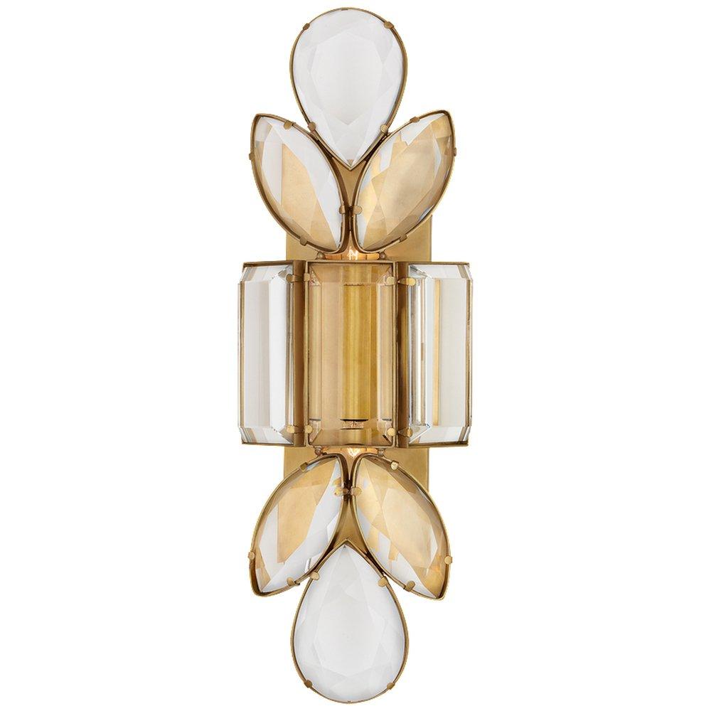 Visual Comfort & Co. Signature Soft Brass 2-Light 80W 18-1/2 in. Wall Sconce 
