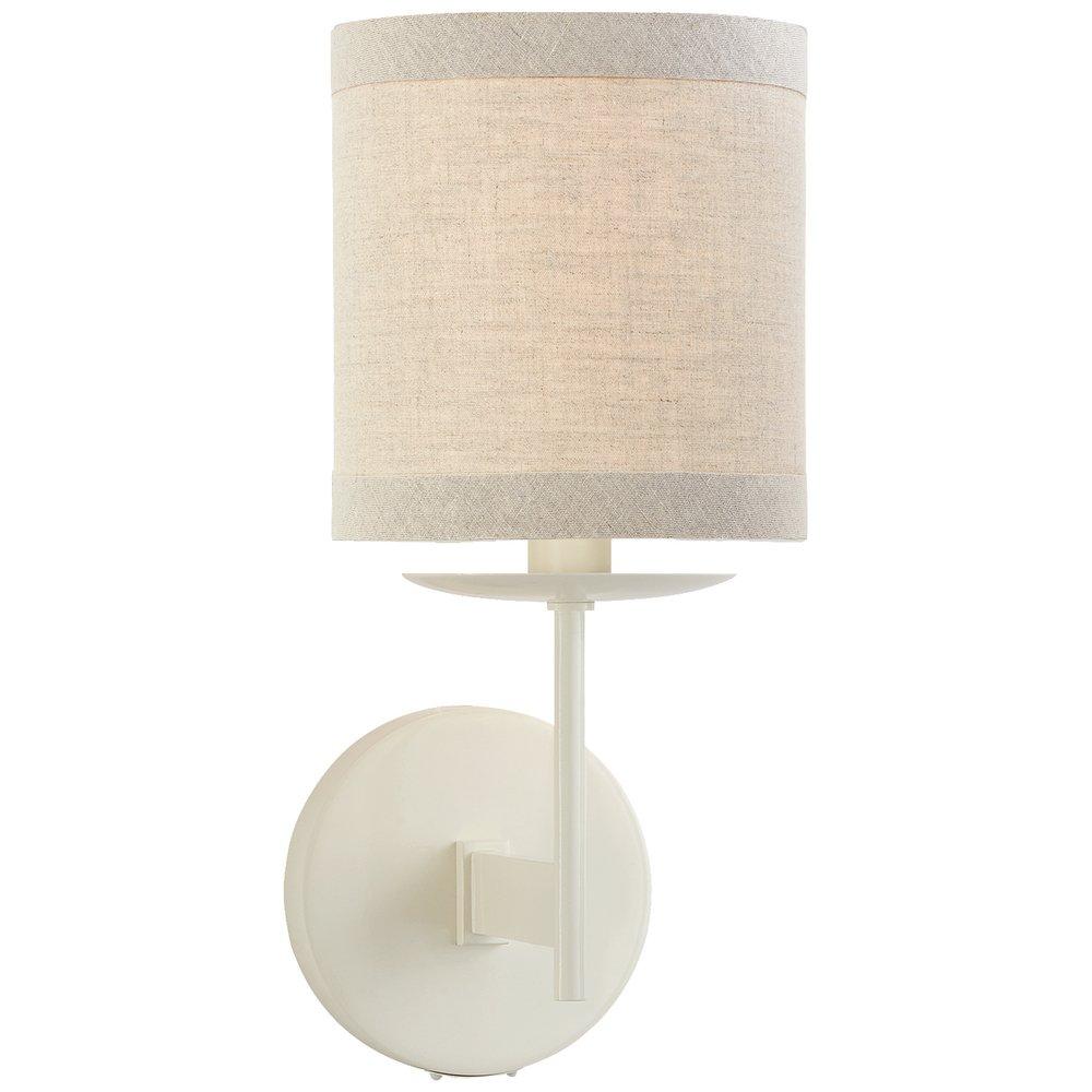 Visual Comfort & Co. Signature Light Cream 60W 1-Light 12-1/4 in. Wall Sconce 