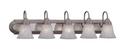 Satin Nickel 50 W Vanity Fixture in Satin Nickel 