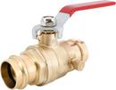 3/4 in. Forged Brass, Plastic Full Port Press 250# Ball Valve